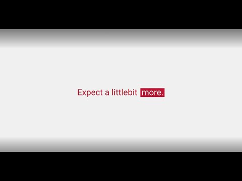 Expect a littlebit more